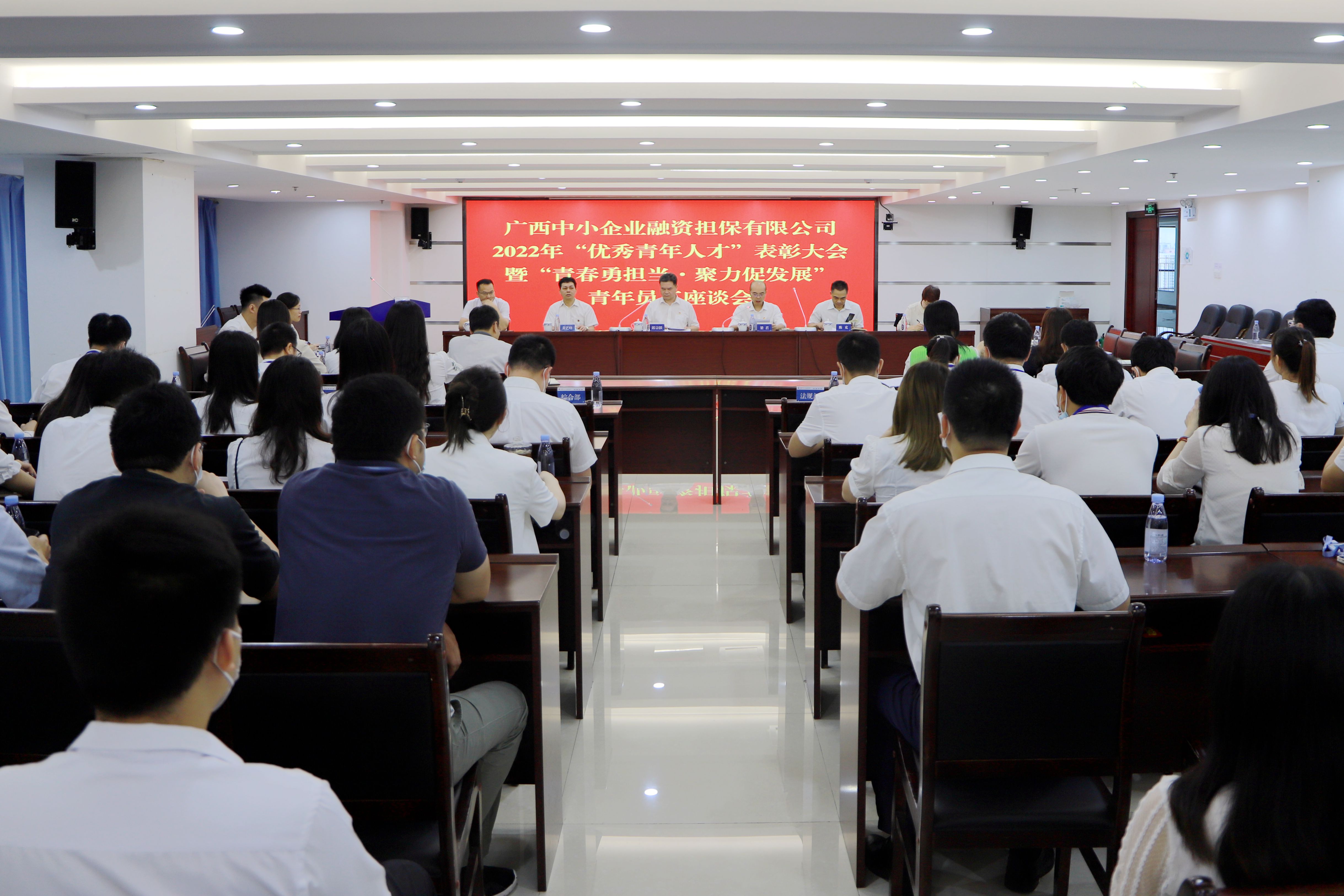 黨委書記講專題黨課，熱議建團(tuán)百年有我！中小擔(dān)保召開“優(yōu)秀青年人才”表彰大會(huì)暨“青春勇?lián)?dāng) 聚力促發(fā)展”青年員工座談會(huì)